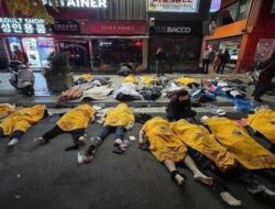 Ngeri! Pesta Halloween di Itaewon Tewaskan Ratusan Orang