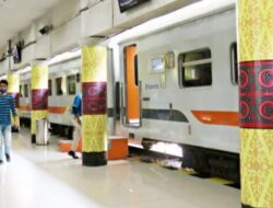 Waktu Tempuh Kereta Api Relasi Medan-Binjai Lebih Cepat