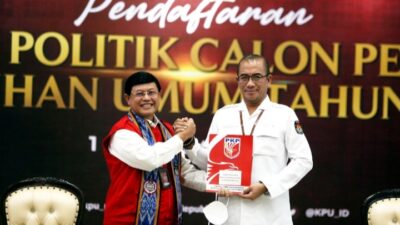 PKP saat mendaftar ke KPU (psc/net)