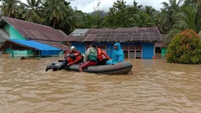Sungai Meluap dan Rendam 11 Desa di Aceh Barat