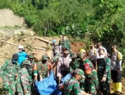 2 Orang Tewas Tertimbun Material Longsor di Tapsel