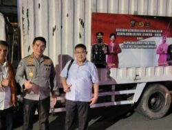 Polda Sumut Salurkan Bantuan Kemanusiaan Gempa Cianjur