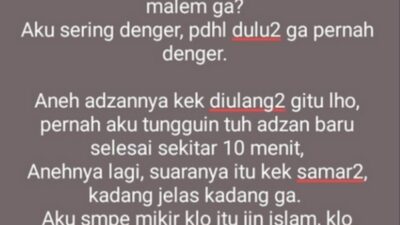 Pertanda Apa Suara Azan di Tengah Malam Sebelum Subuh?