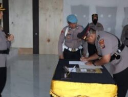 2 Kapolsek di Asahan Serahterima Jabatan