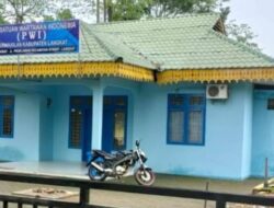 Kantor PWI Langkat Dibobol Maling, AC dan Komputer Lewong