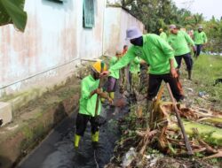 Medan Helvetia Wujudkan Program Kebersihan Gotong Royong di Tapal Batas