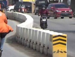 Simak Alasan Walikota Bobby Pasang Median Jalan Karya Wisata yang Tuai Protes