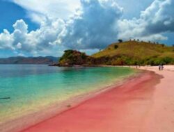 Pink Beach Gawu Soyo Tak Kalah Menawan Dibanding Labuan Bajo