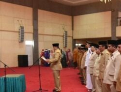 64 Pejabat Pemkab Tapsel Dilantik