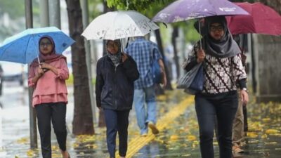 Hujan Ringan Diprediksi Guyur Kota  Medan Sore Hari Ini