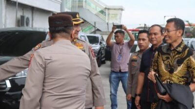 Kapolres Deliserdang Sambut Wakapolda Sumut Baru di KNIA
