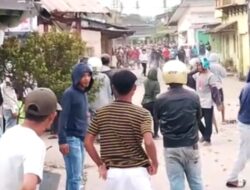 Pecah! Tawuran 2 Kelompok Remaja Medan Belawan Saling Serang Pakai Sajam