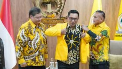Jadi Waketum Golkar, Ridwan Kamil Siap Gaungkan Airlangga Capres