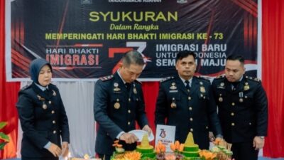 Hari Bhakti Imigrasi ke 73, Kakanim Wawan Anjaryono: Jadikan Kanim TBA Panutan untuk Indonesia