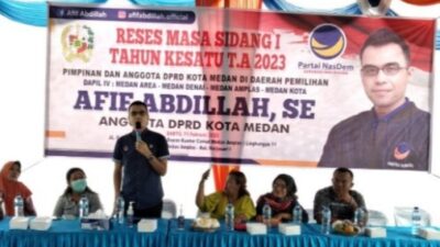 Keluhan Warga Medan Harga Sembako Melambung Terungkap dalam Reses