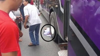 Siswi SMAN 5 Siantar Tewas Terlindas Bus