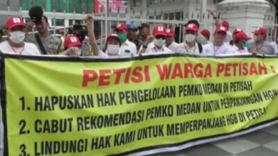 Geruduk Pemko Medan, 2 Ribu Warga Petisah Minta Izin HGB Diperpanjang
