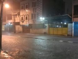 Hujan Lebat Guyur Kota Medan Sore Hari Ini