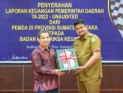 BPK Apresiasi Pemko Medan Serahkan LKPD Unaudited TA 2022 Tepat Waktu
