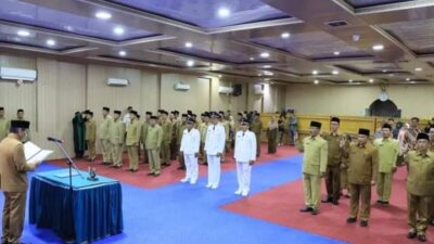 Sekdako Binjai Lantik 43 Pejabat Administrator dan Pengawas 
