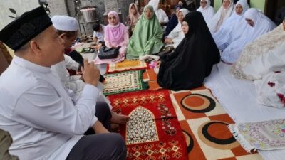 Wasekjen DPP Golkar Hasrul Benny Harahap Jadi Pembimbing Shalat Tasbih Bersama Ibu Pengajian Nurul Muttaqin Medan Johor
