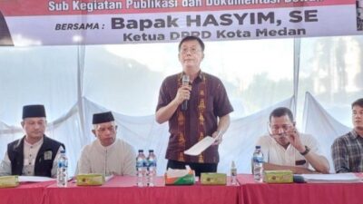 Hasyim SE Minta Kepling Terus Ingatkan Warga Tetap Jaga Pola Hidup Sehat