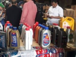 Ratusan Ribu Liter Merek Oli Palsu Senilai Rp16,5 Miliar Terbongkar