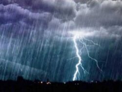 Waspadai Hujan Petir di Kota Medan Seusai Maghrib Hari Ini