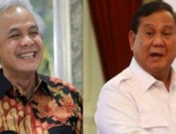 Prabowo Berpeluang Lawan Ganjar di Pilpres 2024