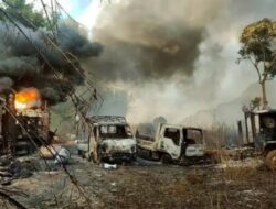 19 Warga Dibakar Hidup-hidup Pasukan Junta Myanmar