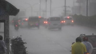 Malam Minggu Seusai Maghrib Kota Medan Diguyur Hujan Lebat