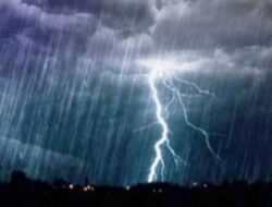 Waspadai Hujan Petir Siang Hari Ini Guyur Kota Medan