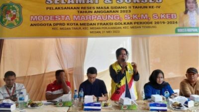 Modesta Marpaung Ajak Warga Daftar Data Kesejahteraan Sosial