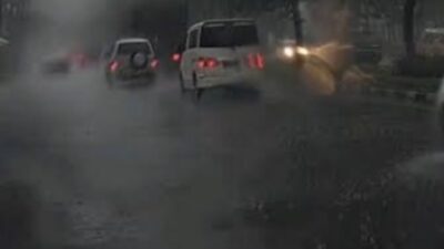 Guyuran Hujan Ringan Basahi Kota Medan Mulai Sore Hingga Lepas Maghrib Hari Ini