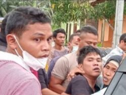 Emak-emak Heroik Gerebek Pengedar Narkoba di Simalungun