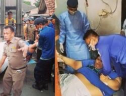 Pria Tangerang dengan Bobot 300 Kg Dievakuasi Pakai Forklift