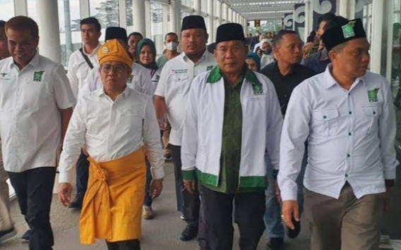 Bupati Deli Serdang Ashari Tambunan dalam suatu acara