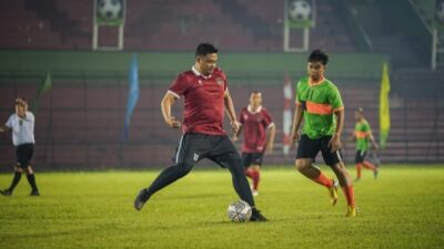 Walikota Bobby Buka Kompetisi Sepak Bola Antar Instansi