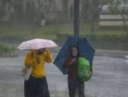 Siang Hingga Lepas Maghrib Kota Medan Diguyur Hujan