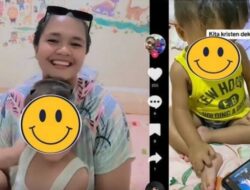 Seorang Ibu Kristen Bagikan Video Anaknya yang Suka Mendengarkan Azan