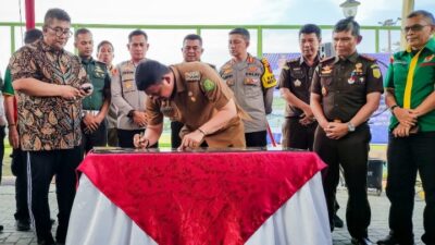 Walikota Bobby Nasution Resmikan Lapangan Gajah Mada