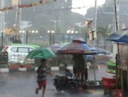 Hujan Sore Hari Ini Mengguyur Kota Medan