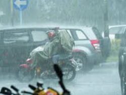 Mulai Siang Hari Ini Hingga Malam Kota Medan Diguyur Hujan