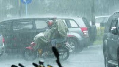 Kota Medan Diguyur Hujan Lebat Siang dan Selepas Maghrib Hari Ini