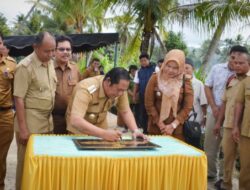 Walikota Padangsidimpuan Resmikan Jalan Usaha Tani Bondar Godang