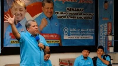 Pilpres 2024: Fahri Hamzah Sebut Mayoritas Kader Partai Gelora Dukung Prabowo