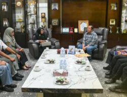 Walikota Padangsidimpuan Terima Audensi Anggota Paskibra Provinsi