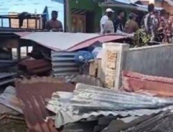 Terjangan Puting Beliung Merusak 64 Rumah di Medan