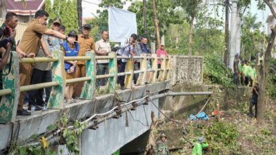 Pemko dan Kodim 0201 Medan Kolaborasi Bersihkan Sungai Sikambing