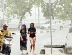 Siang Hingga Malam Hari Ini Kota Medan Diguyur Hujan